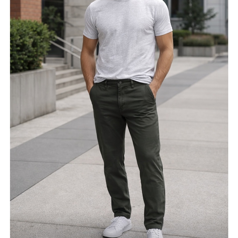lululemon Men’s Green Chinos